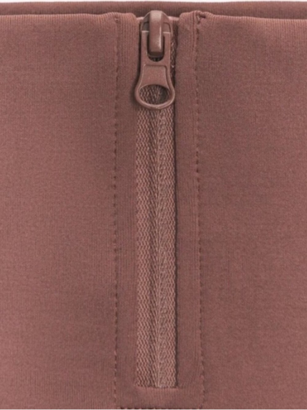 Zara Seamless Zip Leggings & Double Effect Sports Bra Set Rose Pink XS/S - Picture 6 of 9